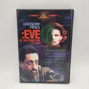 MGM DVD Eve of Destruction Gregory Hines Sci-Fi Action Movie 1991 Thriller Retro